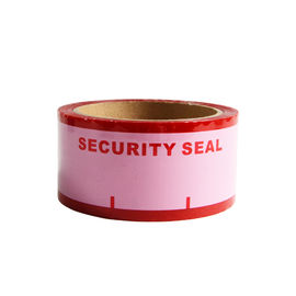One - Time Tamper Proof Security Labels Size Follwo Customer Requirements