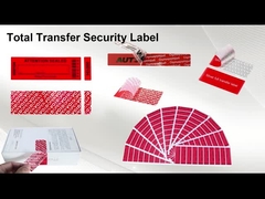Total Transfer Self Adhesive Pet Void Open Tamper Proof Label Do Pudełka